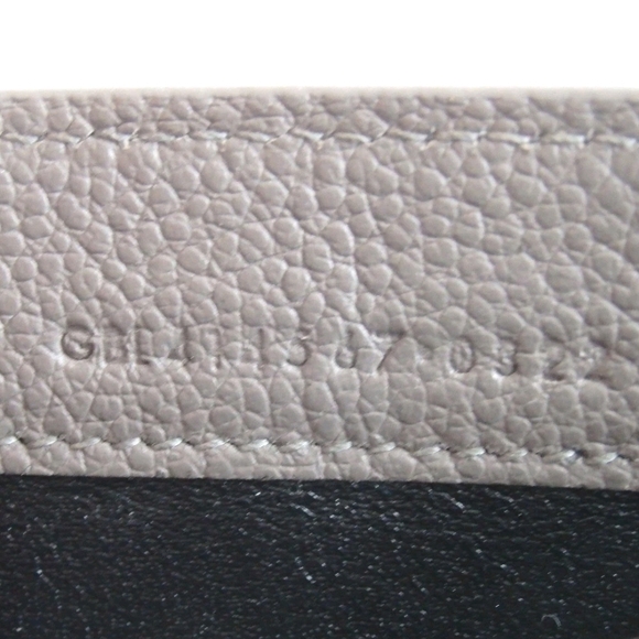 Saint Laurent Gray Wallet with Gold Logo - Picture 16 of 16